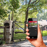 Mighty Mule MM371W Automatic Gate Opener (SMART), Single, BLACK