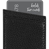 Case-Mate CM035446 - Stick On Credit Card Wallet - POCKETS - Ultra-slim Card Holder - Universal fit - Apple � iPhone � Samsung � Galaxy - and more � Black