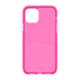 ZAGG Gear4 Crystal Palace Neon Compatible with iPhone 11 Pro Case, Advanced Impact Protection with Integrated D3O Technology, Anti-Yellowing, Phone Cover � Neon Pink