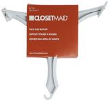 ClosetMaid 6713 Shoe Support Bracket, White 4 ft