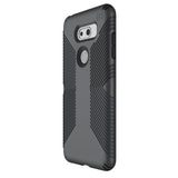 Speck Presidio Grip Case for LG V30 Presidio Grip (fits Sprint LG V30+), Graphite Grey/Charcoal Grey