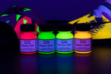 Angelus Neon Leather Paint Tropic Sun Yellow, 1oz