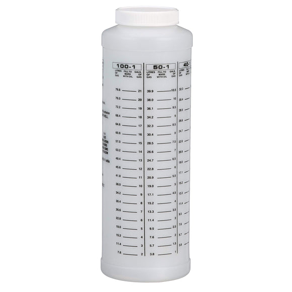 Seachoice 2-Cycle Engine, Oil to Gas Measuring Container, 32 Oz, Wide Mouth Bottle