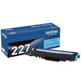 Brother Genuine TN227C, High Yield Toner Cartridge, Replacement Cyan Toner, Page Yield Up to 2,300 Pages, TN227, Amazon Dash Replenishment Cartridge