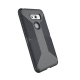 Speck Presidio Grip Case for LG V30 Presidio Grip (fits Sprint LG V30+), Graphite Grey/Charcoal Grey