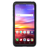 Speck Presidio Grip Case for LG V30 Presidio Grip (fits Sprint LG V30+), Graphite Grey/Charcoal Grey