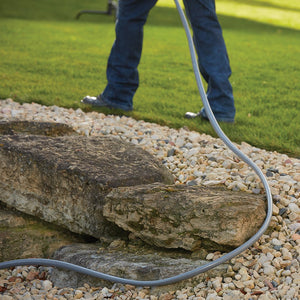 Gilmour Flexogen 5/8 in. Dia. x 25 ft. L Gray Vinyl Garden Hose