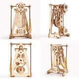 UGEARS STEM Pendulum Model Kit - Creative Wooden Model Kits for Adults, Teens and Children - DIY Mechanical Science Kit for Self Assembly - Unique Educational and Engineering 3D Puzzles with App