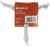 ClosetMaid 6713 Shoe Support Bracket, White 4 ft