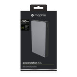 mophie (3565_PWRSTION-XXL-20K-SGRY) Powerstation XXL External Battery for Universal Smartphones and Tablets (20,000mAh) - Space Grey