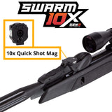 ArmyBoy Kit for Gamo Swarm Maxxim Gen2 - 10-Rd Gas Piston Break Barrel .22 / .177 Cal Air Gun Rifle - 1000 / 1300 FPS Kit │Included - Pellet Air Rifle, 175 / 250 Pellets,10 Shooting Targets