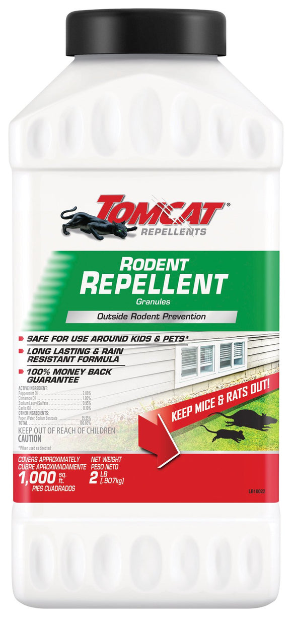 Tomcat Repellents Rodent Repellent Granules - Safe for Use Around Kids and Pets,