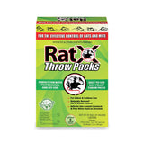 RatX Throw Packs Bait Pellets for Mice and Rats, Pack of 6