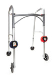 Walker Buddezz Picture FRAMZZ & Personalization Kit for Mobility Devices, Rollators, Crutches, Canes and Walkers - Blue (1 Cover and SINGLEZZ)
