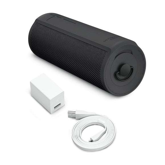 Ultimate Ears BLAST Portable Wi-Fi/Bluetooth Speaker with hands-free Amazon Alexa voice control (waterproof) - Graphite Black (Renewed)