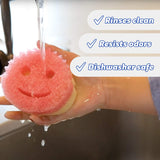 Scrub Daddy Scrub Mommy, Pink - Scratch-Free Multipurpose Dish Sponge - BPA Free