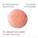 Neutrogena Oil Free Pink Grapefruit Acne Face Wash with Vitamin C, 6.7 Fl Oz