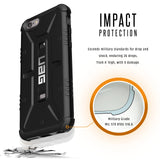 URBAN ARMOR GEAR [UAG] iPhone 6/iPhone 6s [4.7-inch Screen] Feather-Light Composite [Black] Military Drop Tested Phone Case
