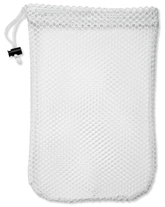 Handy Laundry Mesh Stuff Bag - Durable Mesh Bag with Sliding Drawstring Cord Locking Closure.