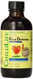 CHILDLIFE ESSENTIALS First Defense - Immune Support for Defending The Body - Gluten Free, Alcohol Free, Casein Free, Non-GMO - 4 fl. oz
