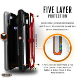 URBAN ARMOR GEAR UAG iPhone Xs Max [6.5-inch Screen] Monarch Feather-Light Rugged [Crimson] Military Drop Tested iPhone Case