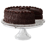 Amazing Cake Stand Multifunctional Cake and Serving Stand for Weddings,Events, Parties, 4-in-1 Crystal Cake Plate with Dome