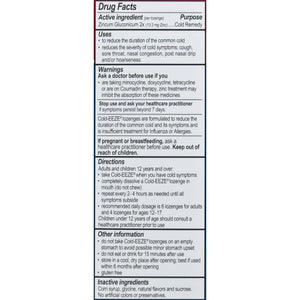 Cold-EEZE Cold Remedy Lozenges Cherry, 18 Count