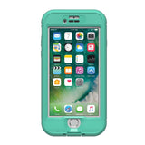 LifeProof NÜÜD SERIES Waterproof Case for iPhone SE (3rd and 2nd gen) and iPhone 8/7 - Retail Packaging - MERMAID (SOFT MINT/TALISIDE TEAL/CLEAR)