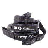 ENO, Eagles Nest Outfitters Atlas Hammock Straps, Suspension System with Storage Bag, 400 LB Capacity, 9' x 1.5/.75", Black/Royal