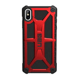 URBAN ARMOR GEAR UAG iPhone Xs Max [6.5-inch Screen] Monarch Feather-Light Rugged [Crimson] Military Drop Tested iPhone Case