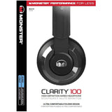 Monster Clarity HD 100 Around-Ear Wired Headphones, Black (137099-00)