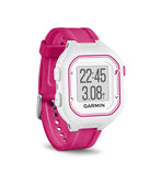 Garmin Forerunner 25 Bundle with Heart Rate Monitor, Small - White and Pink