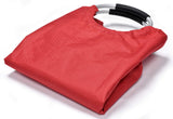 Collapsible Fabric Laundry Hamper - Portable, Foldable Large Capacity Laundry Basket, Durable Comfortable Padded Carry Handles, Self Standing Washing Bin, Folds Easily in Laundry Room Storage. (Red)