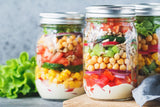 32oz Glass Mason Jars with lids Set of 12 - Airtight Band + Marker & Labels - Canning Jars with Lids, Ideal for candle jars, Spice Jars, Wedding Favors, Meal Prep, Jelly, Great gift.