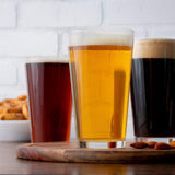Attractive Highball Glasses Clear Heavy Base Tall Pub Glasses [Set of 12] Drinking Glasses for Water, Juice, Beer, Wine, and Cocktails 16oz.