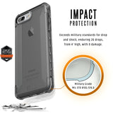 UAG iPhone 8 Plus/iPhone 7 Plus/iPhone 6 Plus [5.5-inch Screen] Plasma Feather-Light Rugged [Ash] Military Drop Tested iPhone Case