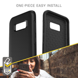 OtterBox SYMMETRY SERIES for Samsung Galaxy S8+ - Retail Packaging - ROSSO CORSA (FLAME RED/RACE RED)