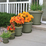 Bloem Terra Pot Planter 8" Living Green