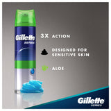 Gillette Series Shaving Gel Sensitive Skin 7 oz