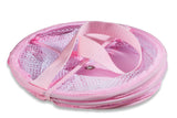 Bathroom Personal Organizer - 8" X 6" - Three Large Compartments to Organize Your Bathroom Accessories. The Shower Caddy Features a Drainage Hole and Carry Handle for Easy Transport. (Pink)