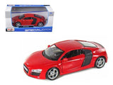 Maisto - 31281 - Audi R8 Scale 124 - Metallic Blue