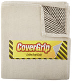 CoverGrip 35408 Quick 8 oz. Canvas Safety Drop Cloth, 3.5� x 4�, Beige