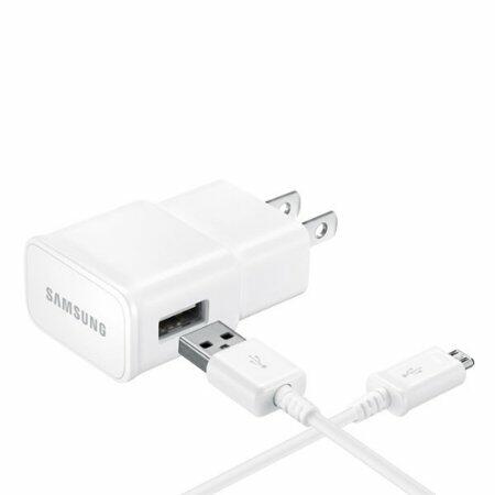 Samsung - Adaptive Fast Charging Wall Charger - White