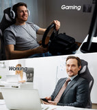 Big and Tall Ergonomic Backrest Video High-back Gaming Chair Racing Office