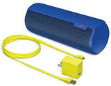 UE MEGABOOM Electric Blue Wireless Mobile Bluetooth Speaker Waterproof and