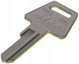 Kaba AM4 Nickel Plated Brass American Lock Key Blank  Pack Of 10