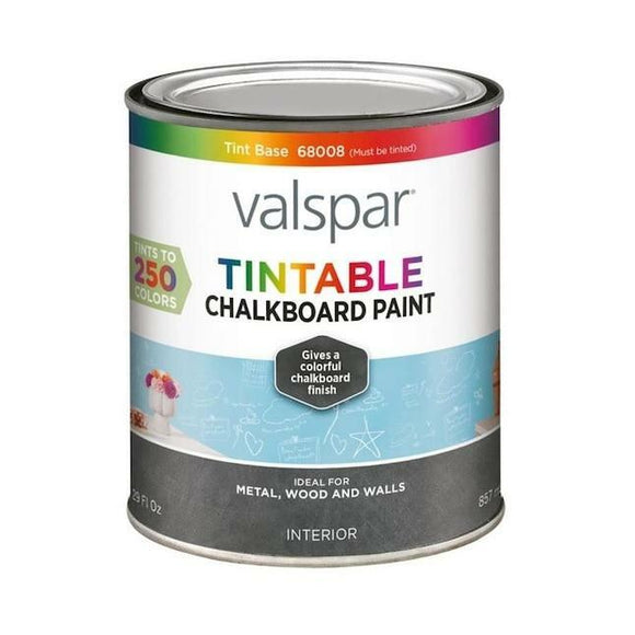 Valspar 68008 Chalkboard Paint Tintable Tint Base