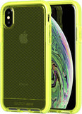 Tech21 Evo Check Gel Case for Apple iPhone Xs and iPhone X - Neon Yellow