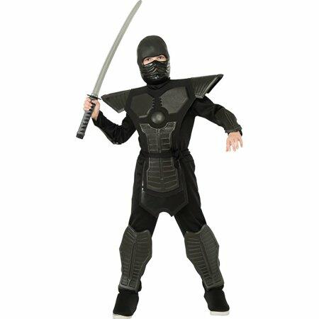 Black Ninja Costume Child Medium