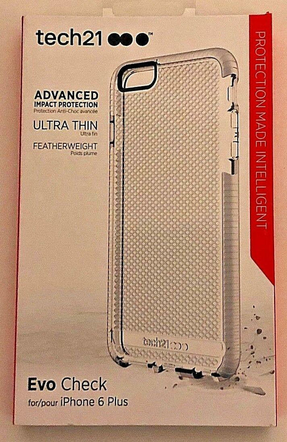 Tech21 Evo Check for iPhone 6/6S - Clear/White
